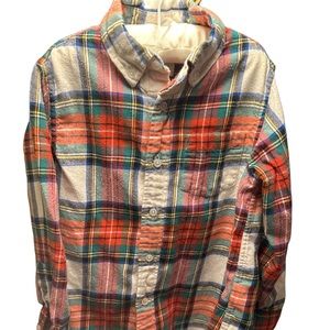 GUC boys JCREW size XS (4-5) flannel